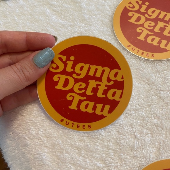 Set of 6 Sigma Delta Tau stickers - Picture 3 of 3